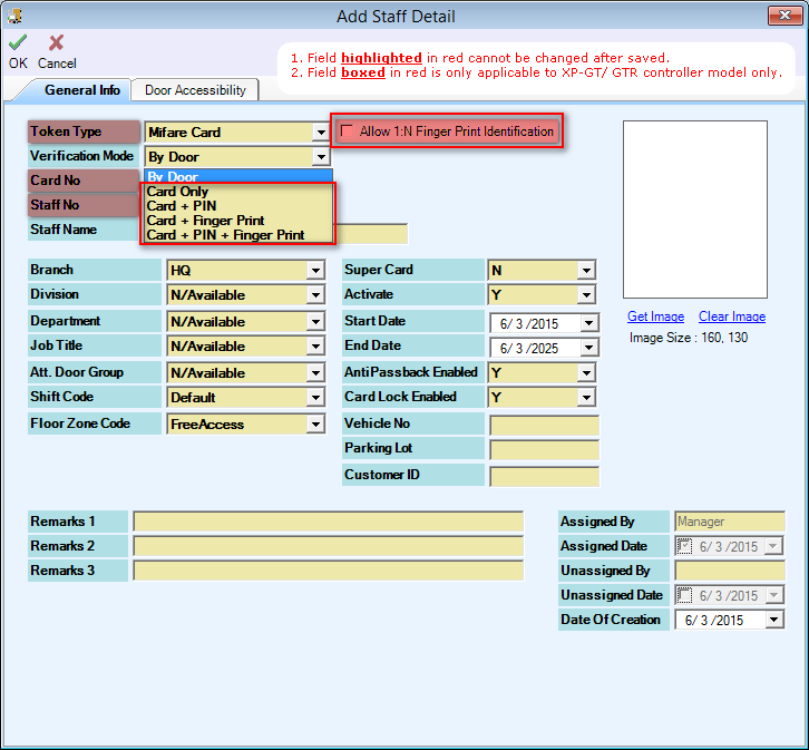 How to manually add staff record in xPortal Client software ...