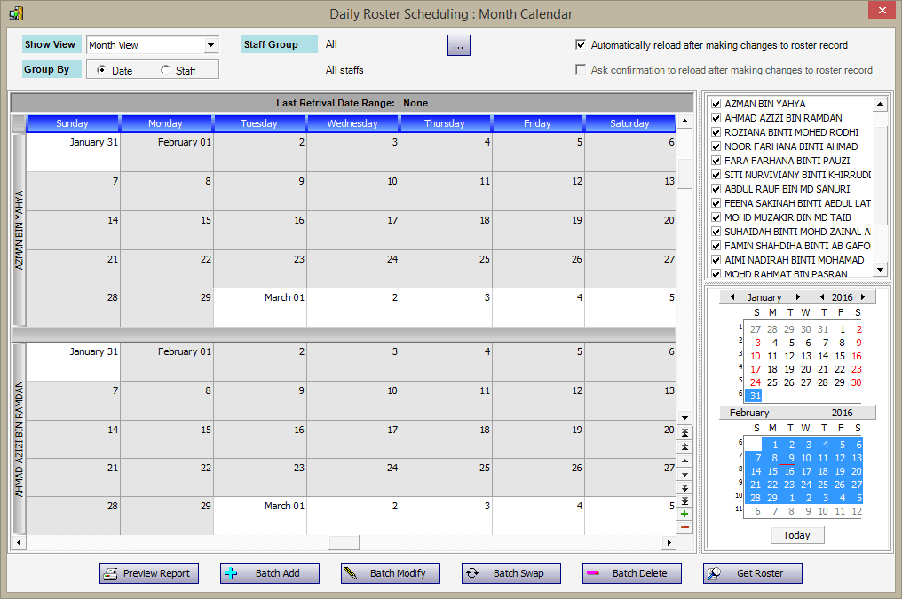 How to create Shift Rostering in xPortal2007? | MicroEngine - Knowledge ...